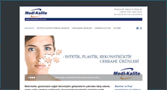 Desktop Screenshot of medikalite.com.tr